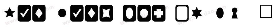 Cut Outs for 3D FX字体转换